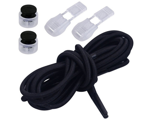 Шнурки резинки с фиксатором "Тяги". Длина 100 см 1 пара NEW