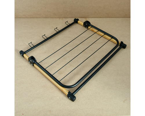 Полка навесная на дверь с 4 крючками. Размер 45х30х40 см. NEW