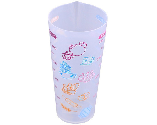 Стакан мерный "Мука/Сахар/Рис/Вода" 500 мл. NEW