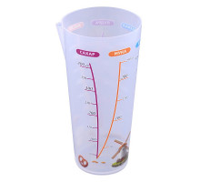 Стакан мерный "Сахар/Мука/Вода/Крахмал/Пудра/Масло" 500 мл. NEW