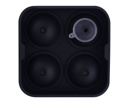 Форма для льда «Мега шары». Размер формы 12,5х12,5х5 см NEW