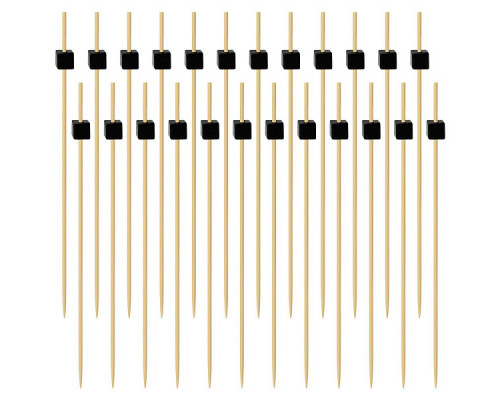 Шпажки для канапе "Кубики Лофт". Набор 24 шт. Длина 12 см. NEW