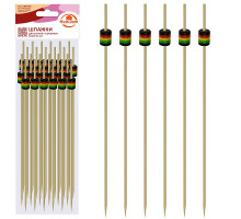 Шпажки для канапе "Бочонки". Набор 24 шт. Длина 12 см. NEW