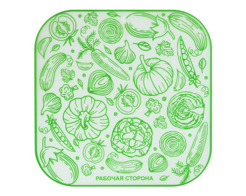 Доска разделочная "Овощи". Размер 28*28см
