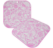 Доска разделочная "Фрукты". Размер 28*28см