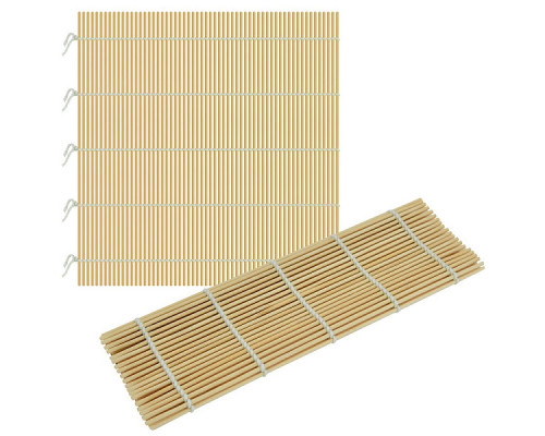 Коврик для приготовления роллов "Суши-Ролл". Размер 24х24 см. NEW