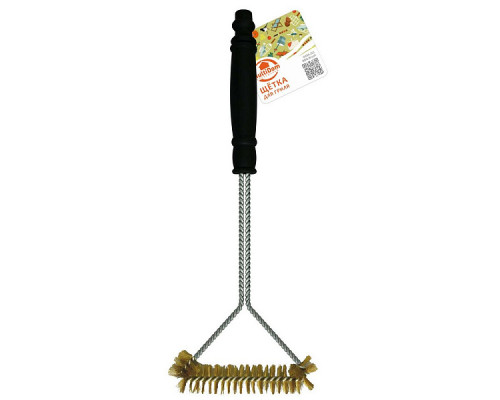 Щетка для гриля. Размер 36х16х3 см. NEW