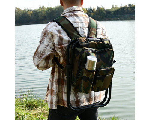 Табурет-рюкзак "Походный" Размеры в собранном виде 36х43х28 см NEW