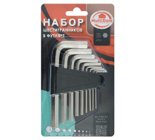 Набор шестигранников в футляре 9 шт. Размеры: 1,5~10 мм NEW