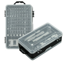 Набор инструментов в футляре. 115 предметов. Размер футляра для хранения 10х17х5 см NEW