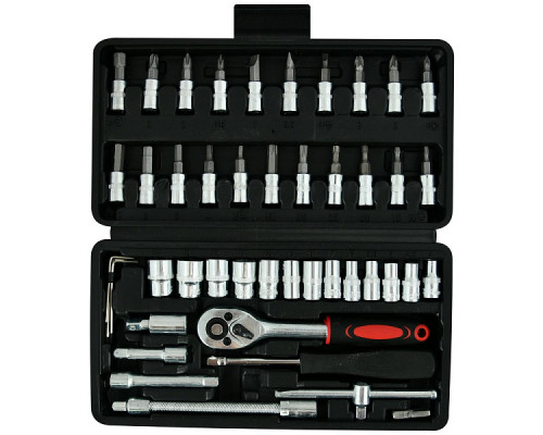 Набор инструментов в футляре. 45 предметов. Размер футляра для хранения 22,5х12х4 см NEW