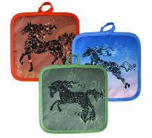 Прихватка "Спирит". Размер 17х17 см. 3 диз. NEW