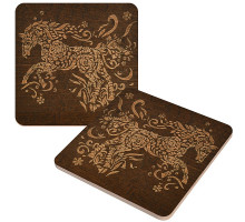 Подставка под горячее "Спирит" 14*14см (гравировка) NEW