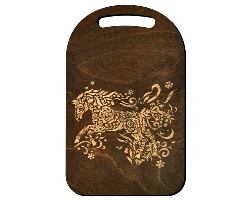 Доска разделочная "Спирит", размер 29х18,5см (гравировка) NEW