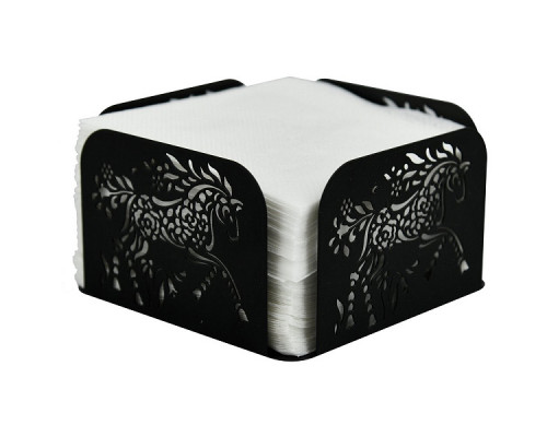 Салфетница  "Спирит". Размер 12,5х12,5х7 см. NEW (только кратно упаковке)