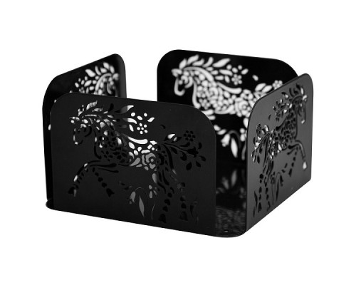 Салфетница  "Спирит". Размер 12,5х12,5х7 см. NEW (только кратно упаковке)