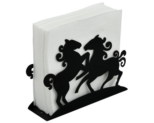 Салфетница  "Мустанг". Размер 14х10х4 см. NEW (только кратно упаковке)