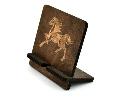 Подставка для планшета  "Мустанг", размер 15*14*9 см NEW