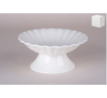 Блюдо на ножке 19х19х9см Коралл  9020  фарфор