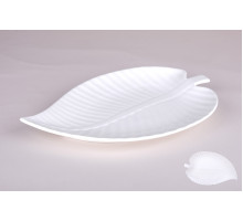 Блюдо сервировочное 25х16х2см Коралл  8105  фарфор