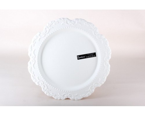 Блюдо сервировочное 30см Коралл Romantic 8851  фарфор