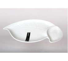 Блюдо сервировочное 34х20.5см с соусницей Коралл  9091  фарфор