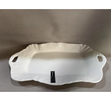 Блюдо сервировочное 43х25см Коралл Florence 8843  фарфор