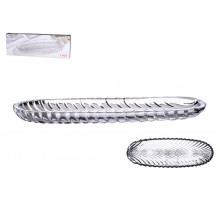 Блюдо сервировочное Коралл  9069 14х40см стекло