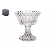 Блюдо сервировочое на ножке 13х14 см Коралл  8878  стекло