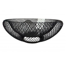 Ваза для фруктов 24.5х11х10.5 см черная Коралл  8912  без