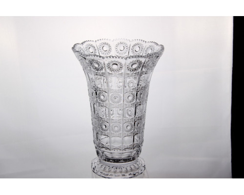 Ваза для цветов 16,5х25см Коралл  8602  стекло