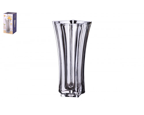 Ваза для цветов 23см Коралл  9070  стекло