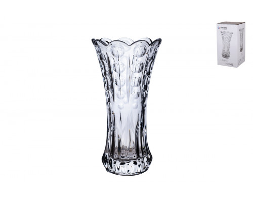 Ваза для цветов 24.5см Коралл  9079  стекло