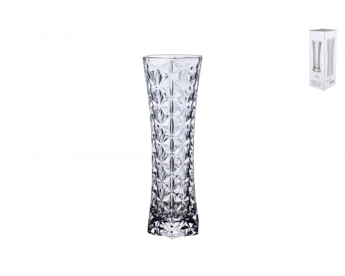 Ваза для цветов 30см Коралл  9076  стекло