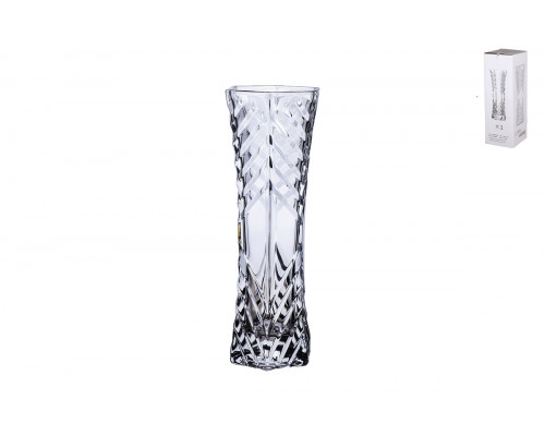 Ваза для цветов 30см Коралл  9077  стекло