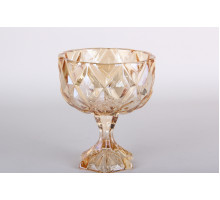 Ваза сервировочная 16х16см Коралл  6514  стекло