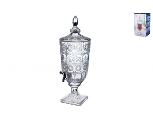 Диспенсер 3л Коралл  8823  стекло