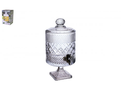 Диспенсер 4.5л Коралл  9129  стекло