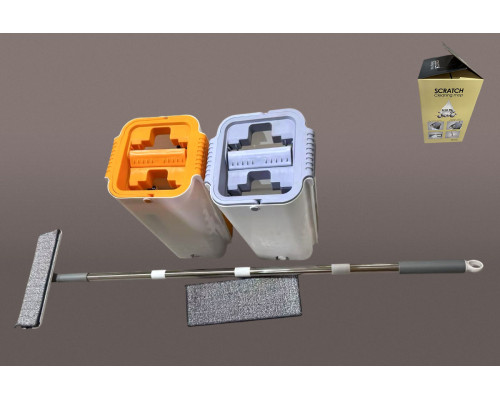 Комплект для мойки полов 21х23х38см 33х13х120см Коралл  8956  без