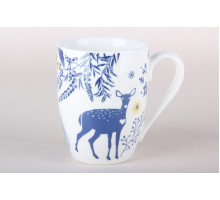 Кружка 320мл Коралл Deep forest SF06-10  фарфор