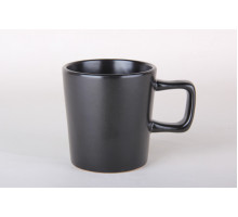 Кружка 340мл Коралл Sola black MG-071  керамика