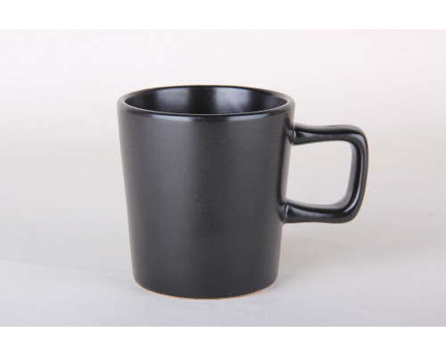 Кружка 340мл Коралл Sola black MG-071  керамика
