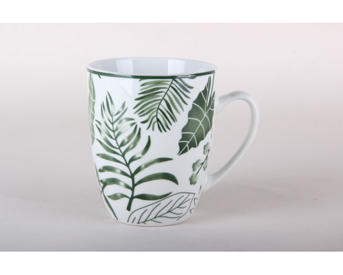Кружка 340мл Коралл Tropico ZX2460-12M  фарфор