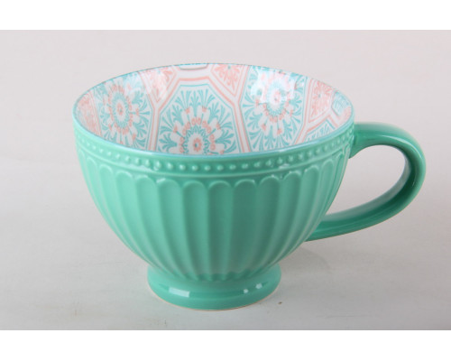 Кружка 355мл Коралл  DHMUG-14D  фарфор