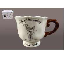 Кружка 400мл Коралл  8991  фарфор