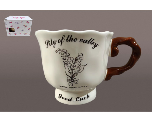 Кружка 400мл Коралл  8991  фарфор