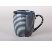 Кружка 400мл Коралл Stripe HH24827-4  керамика