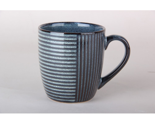 Кружка 400мл Коралл Stripe HH24827-4  керамика