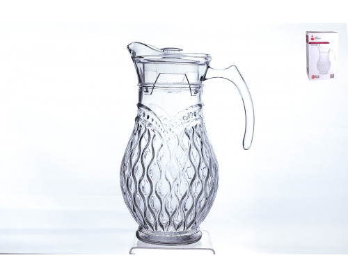 Кувшин 1.5л Коралл  8558  стекло