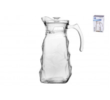 Кувшин с крышкой Коралл  5278 1.8 л стекло